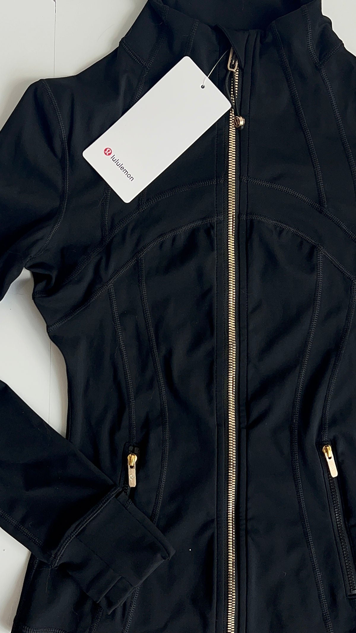 Set define jacket noir gold zipper ( define + padef)