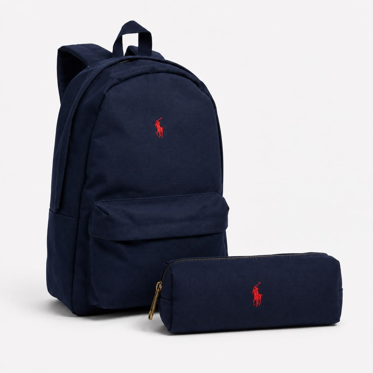 Pack Cartable Ralph Lauren Bleu Marine + Trousse