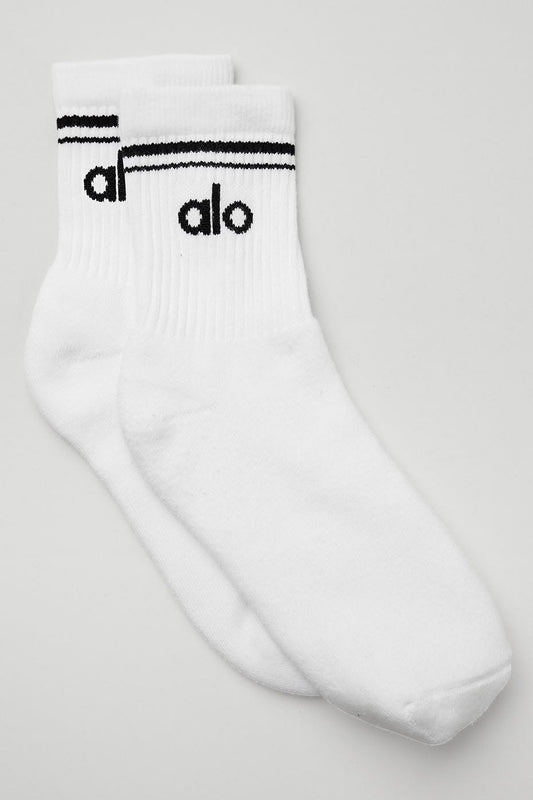 Chaussettes alo classiques en Blanc