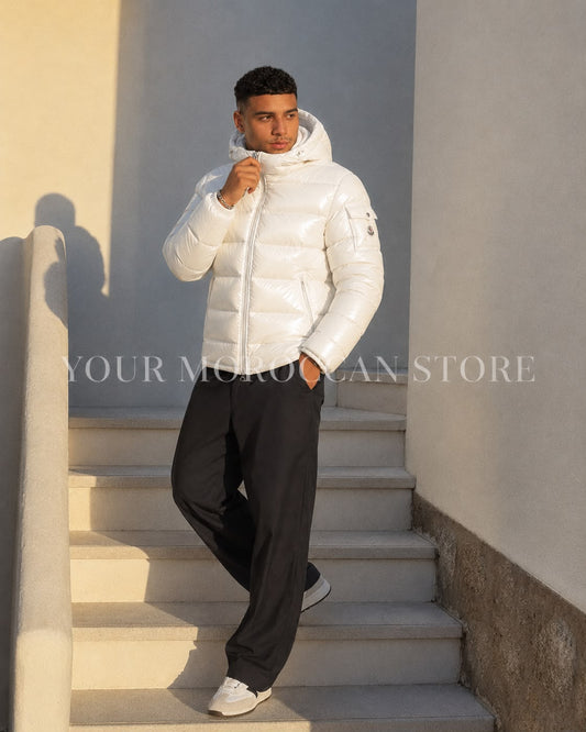 Doudoune Moncler Hommes en blanc
