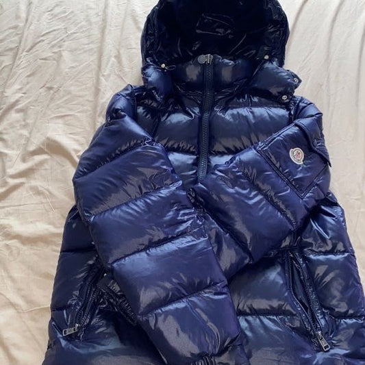 Doudoune Moncler Bleu Marine